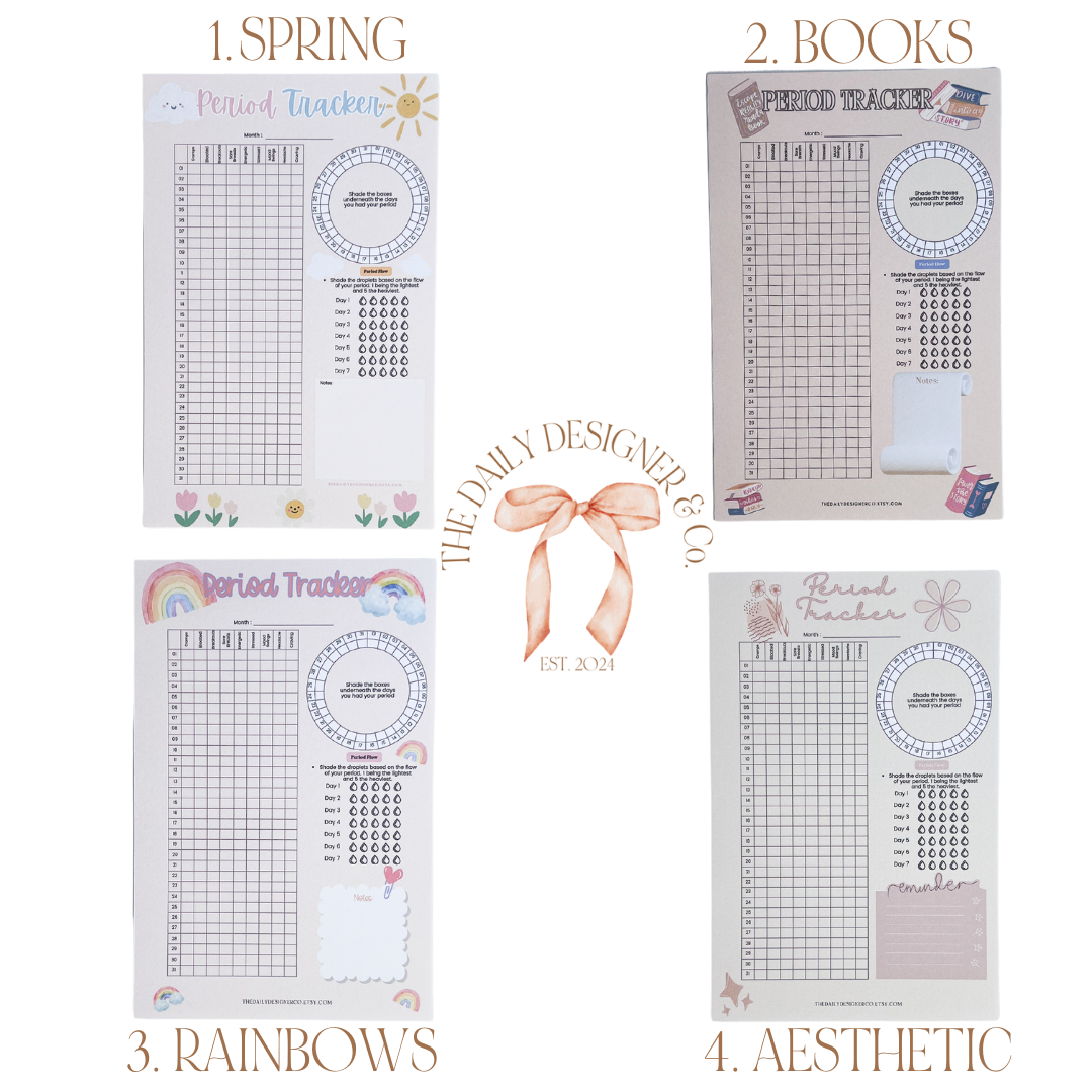 Period Tracker Bundle + Binder