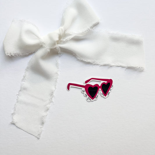 L is for the Way You Look at Me Sticker