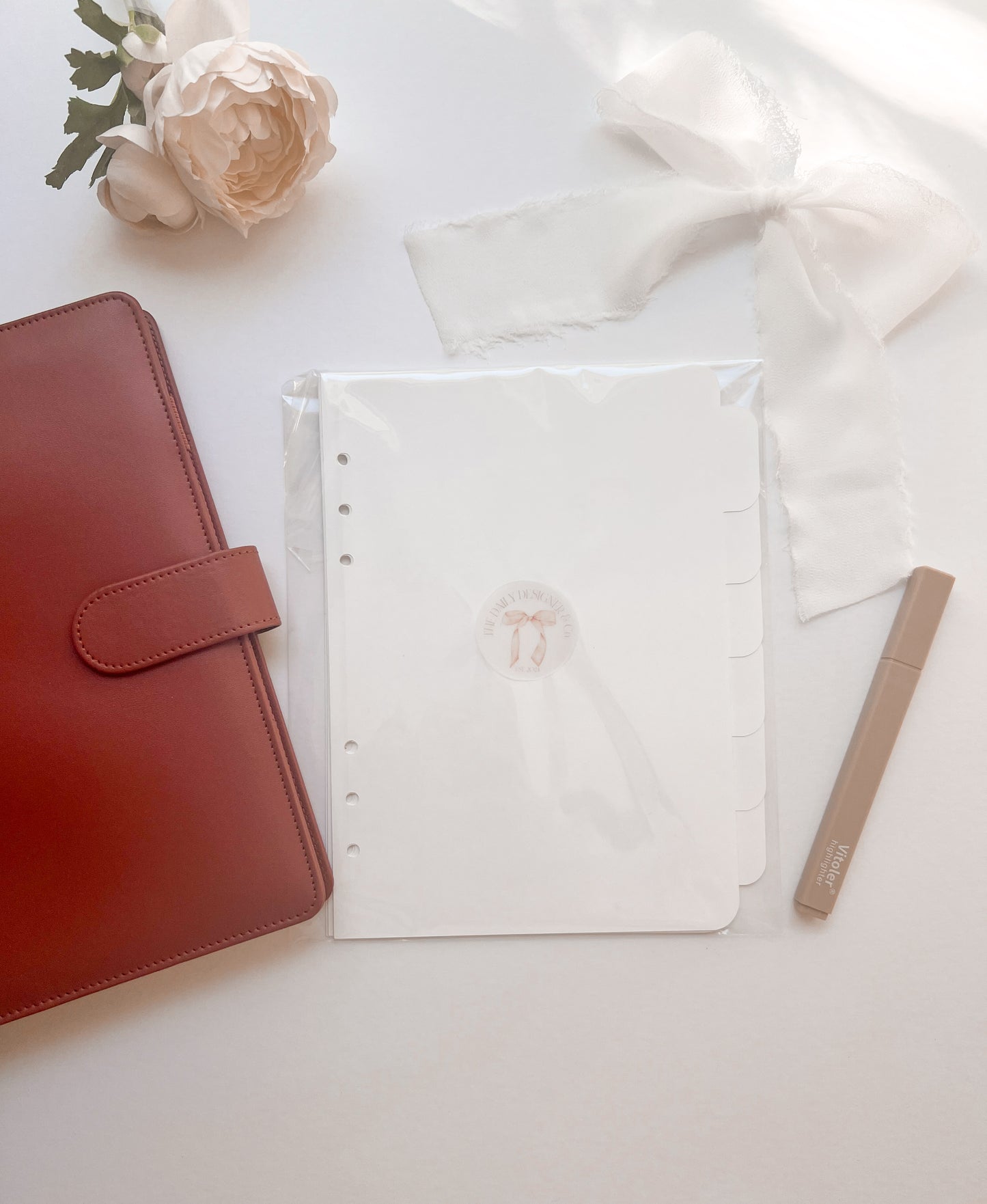 6 Tab Dividers | Crafted In-House