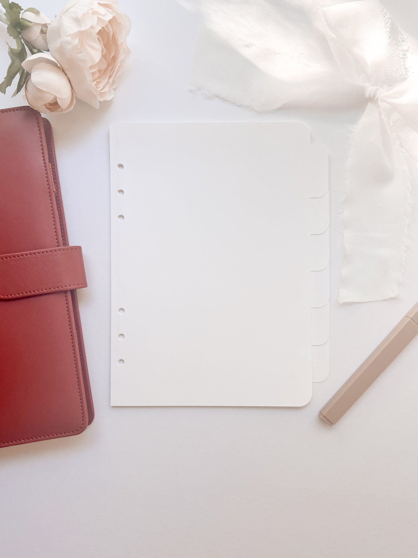 6 Tab Dividers | Crafted In-House