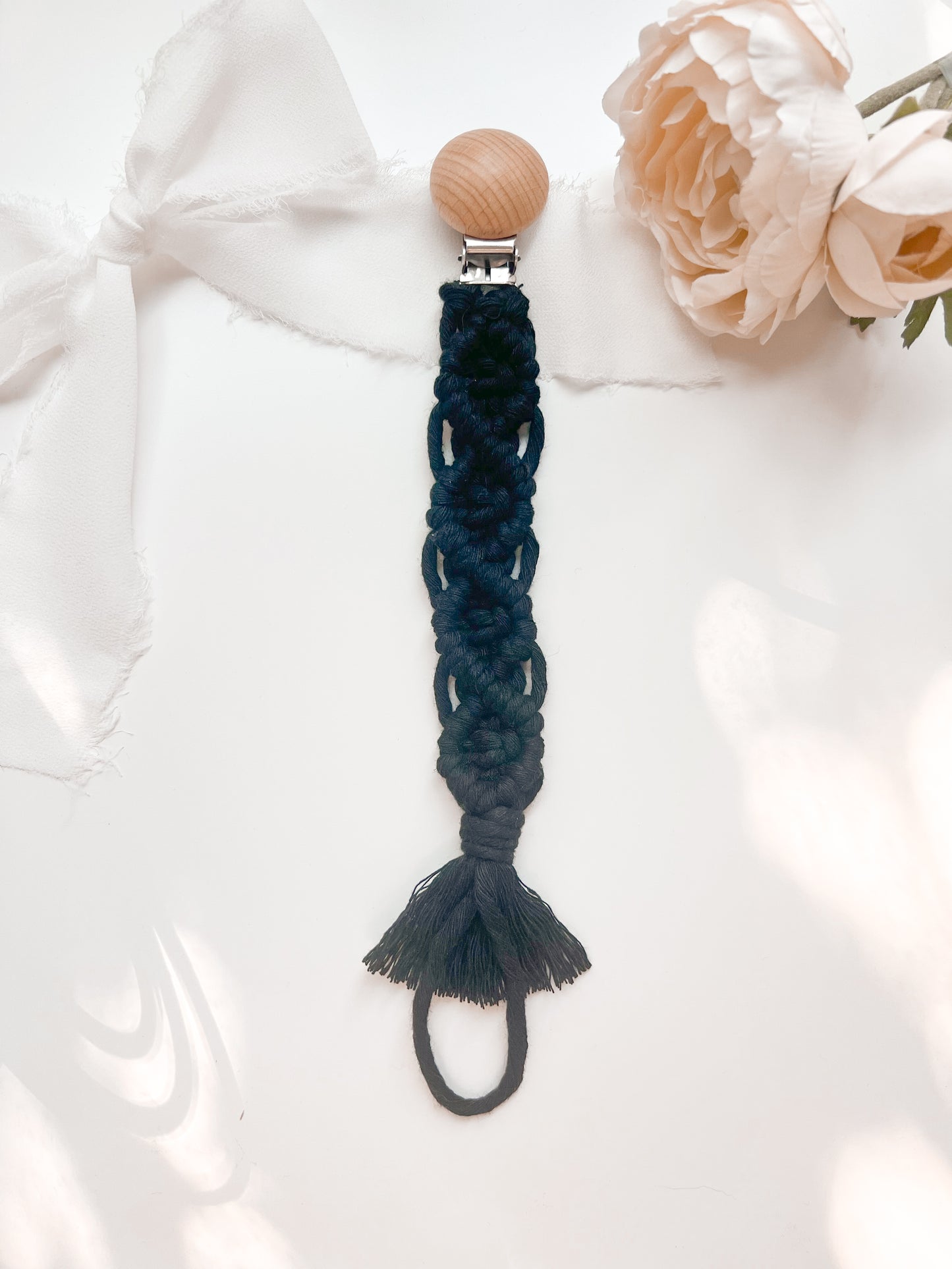 Braided Macrame Pacifier