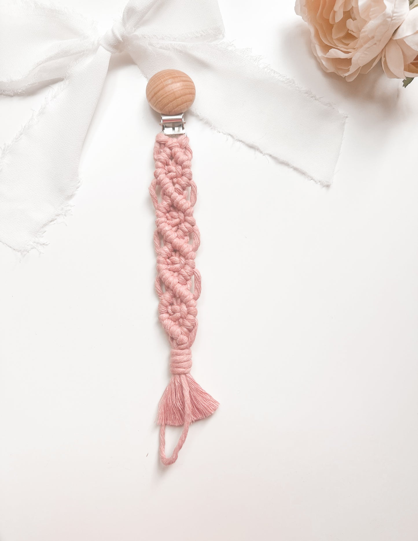 Braided Macrame Pacifier